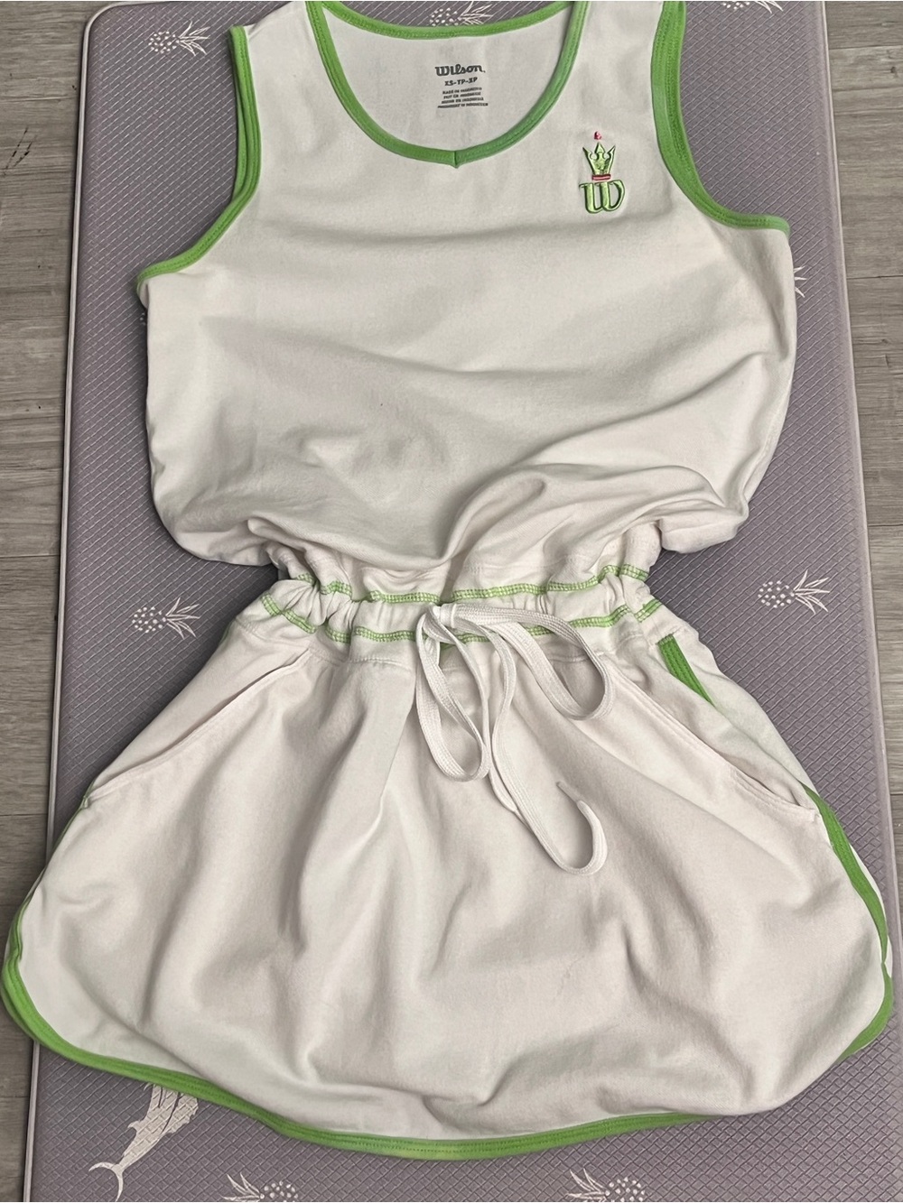 VTG Retro Wilson Tennis Dress